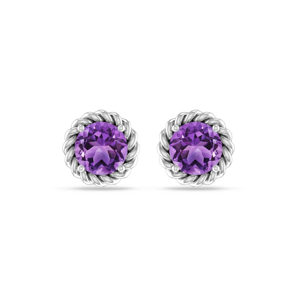 White Gold - Amethyst