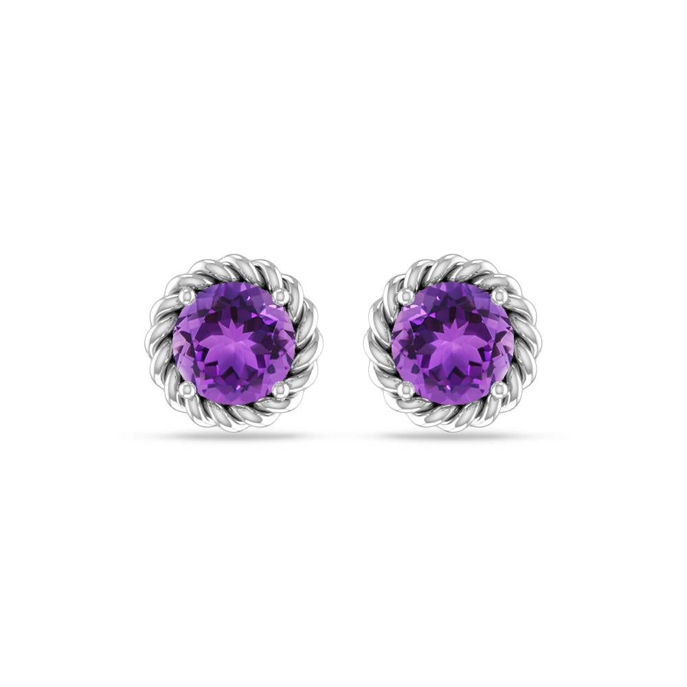 White Gold - Amethyst
