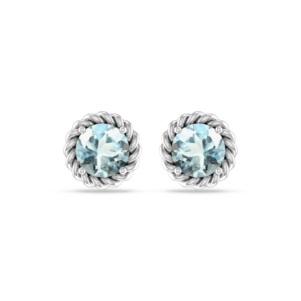 White Gold - Aquamarine