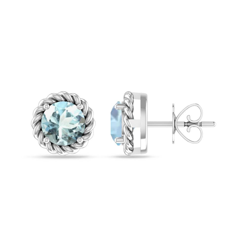 White Gold - Aquamarine