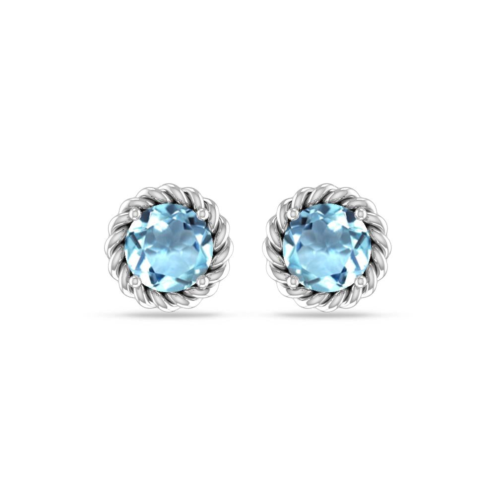 White Gold - Aquamarine