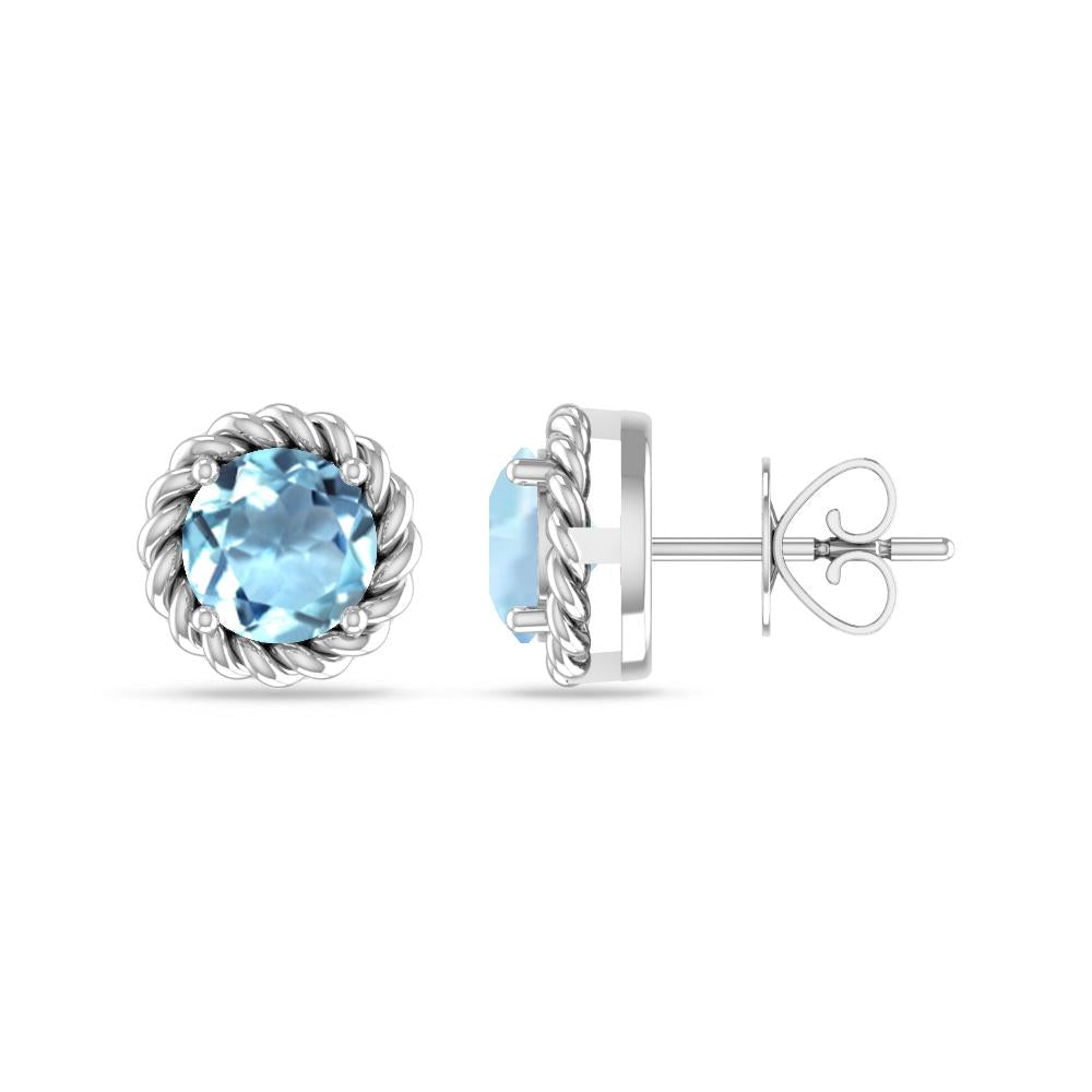 White Gold - Aquamarine