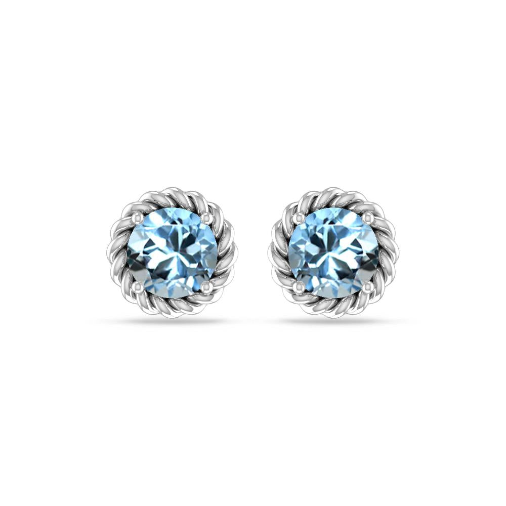 White Gold - Aquamarine