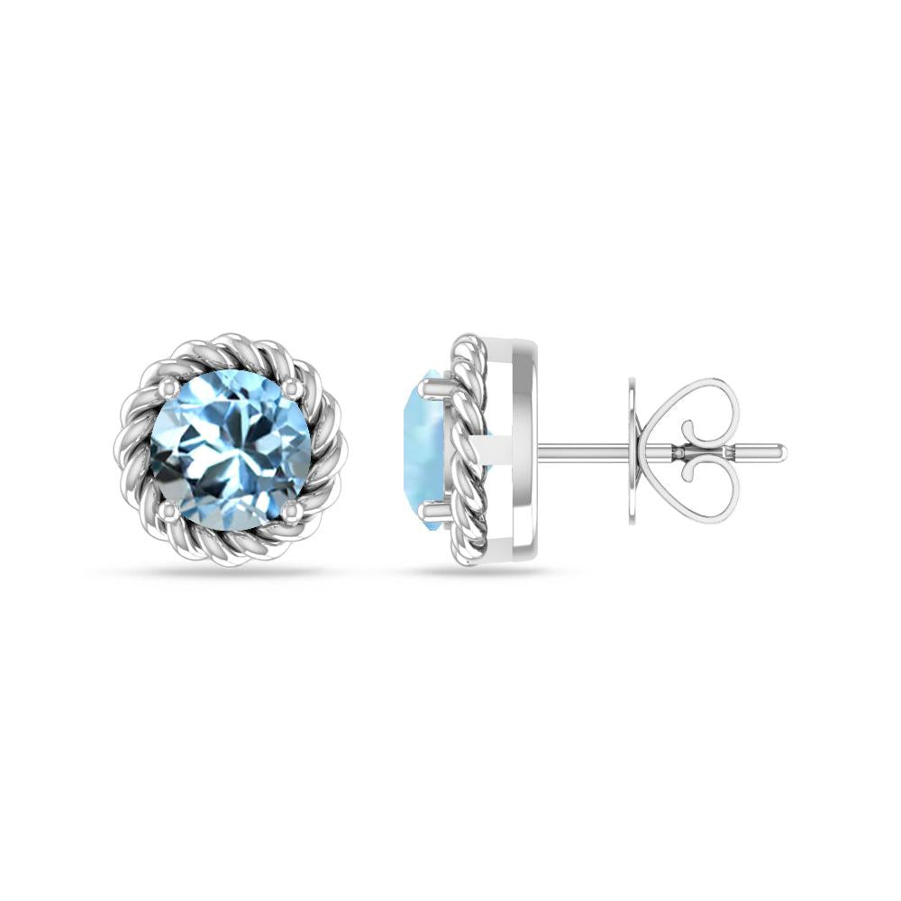 White Gold - Aquamarine
