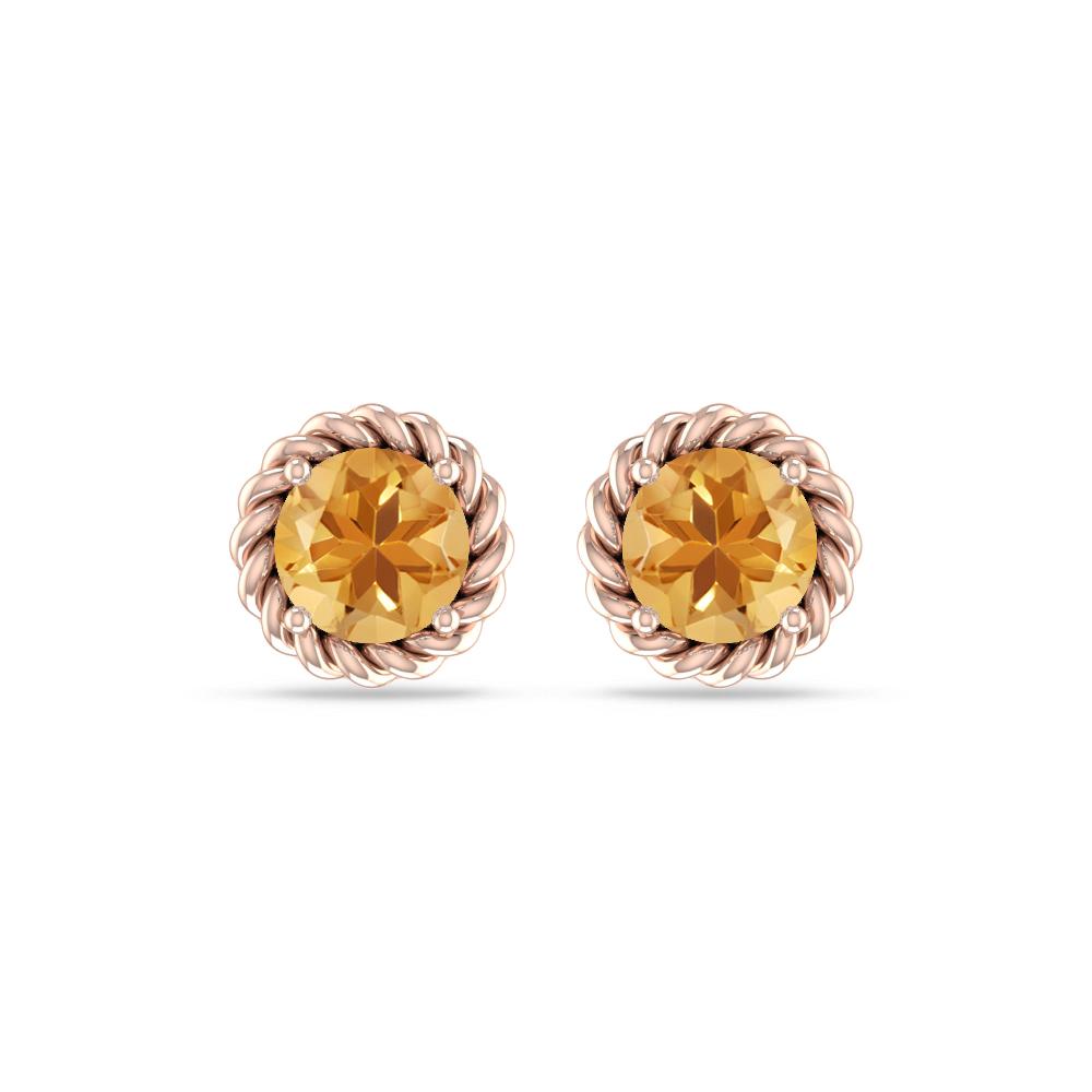 Rose Gold - Citrine