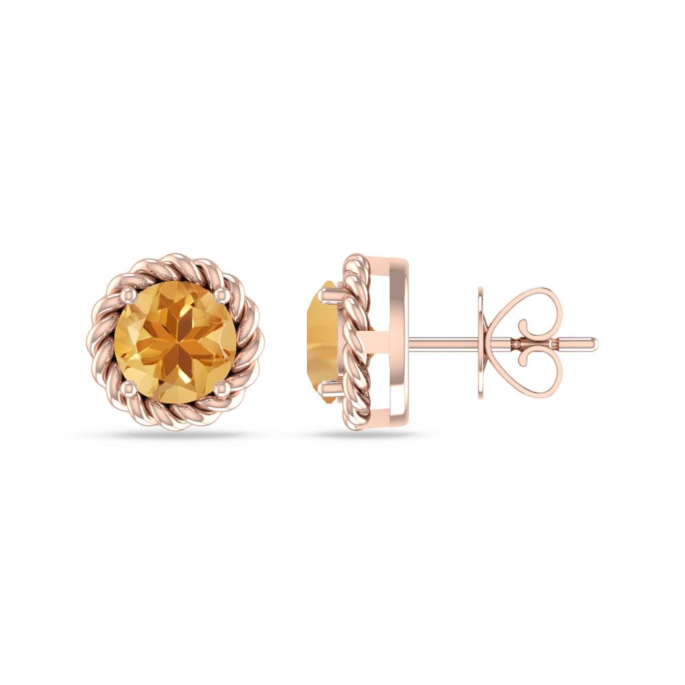 Rose Gold - Citrine