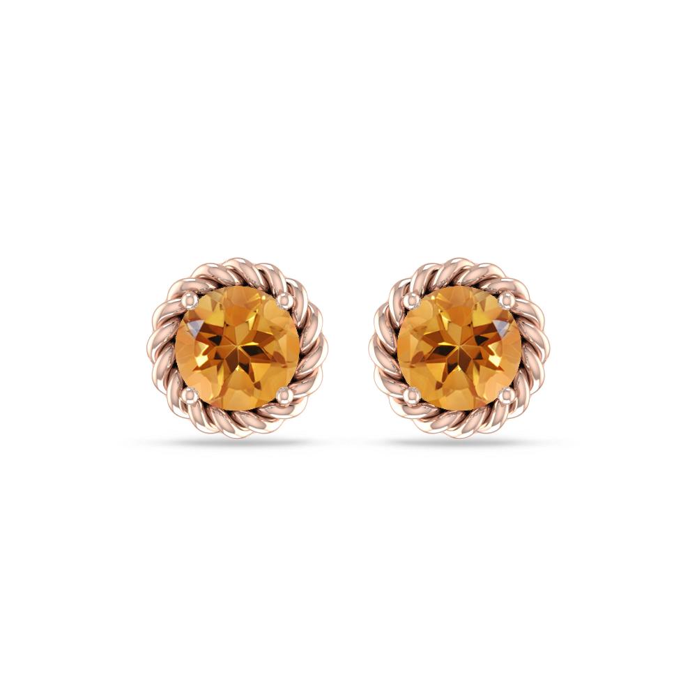 Rose Gold - Citrine