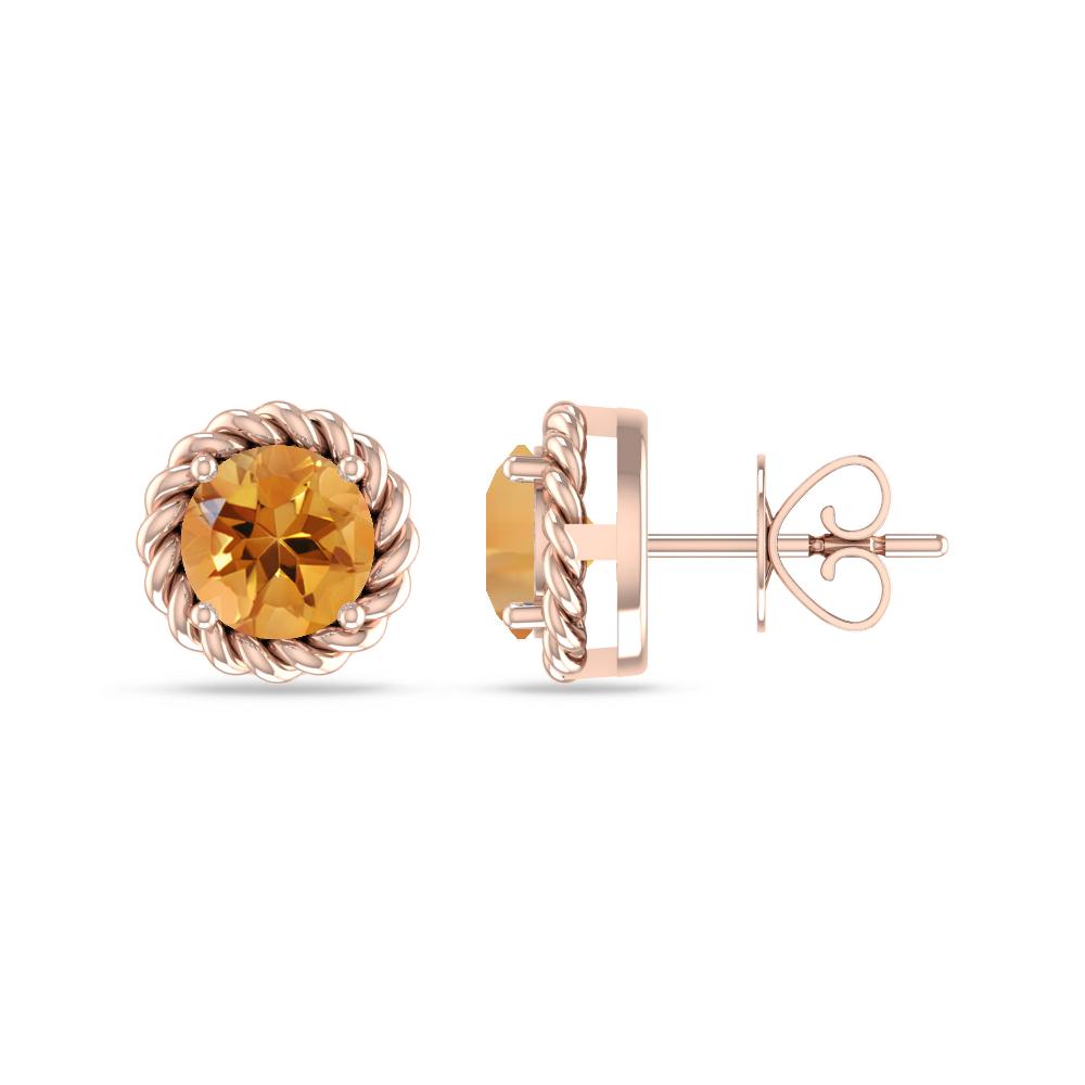 Rose Gold - Citrine