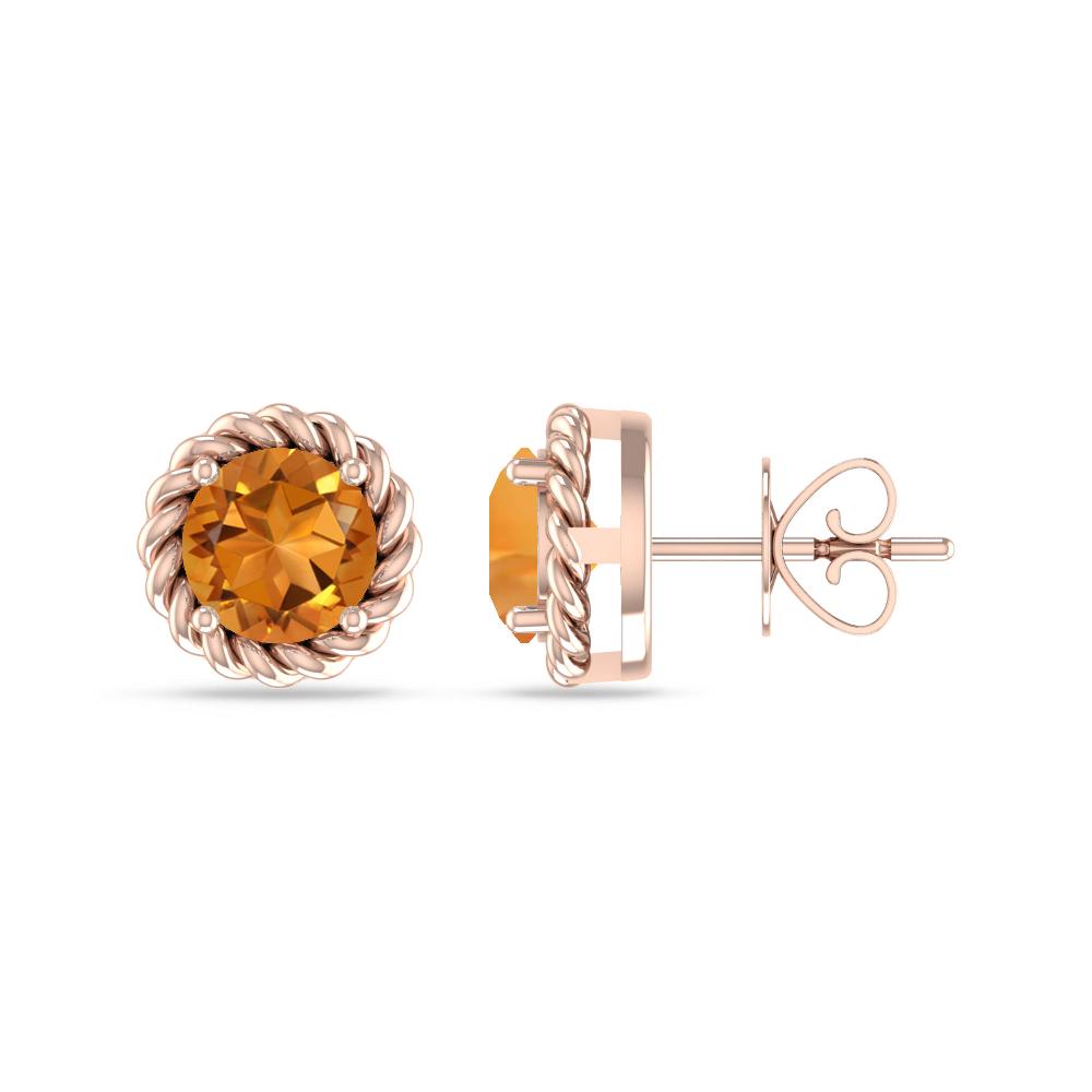 Rose Gold - Citrine