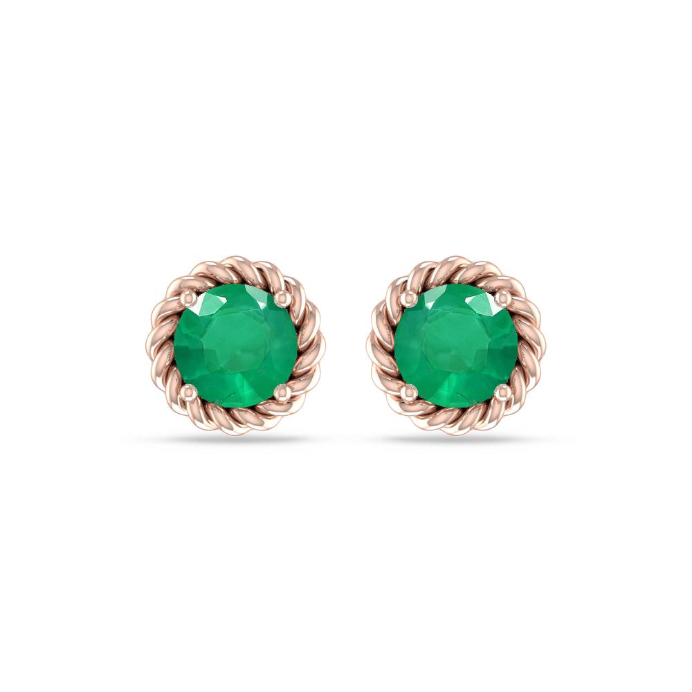 Rose Gold - Emerald