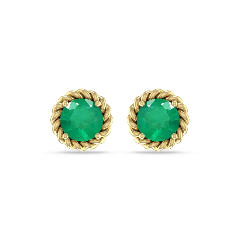 Yellow Gold - Emerald