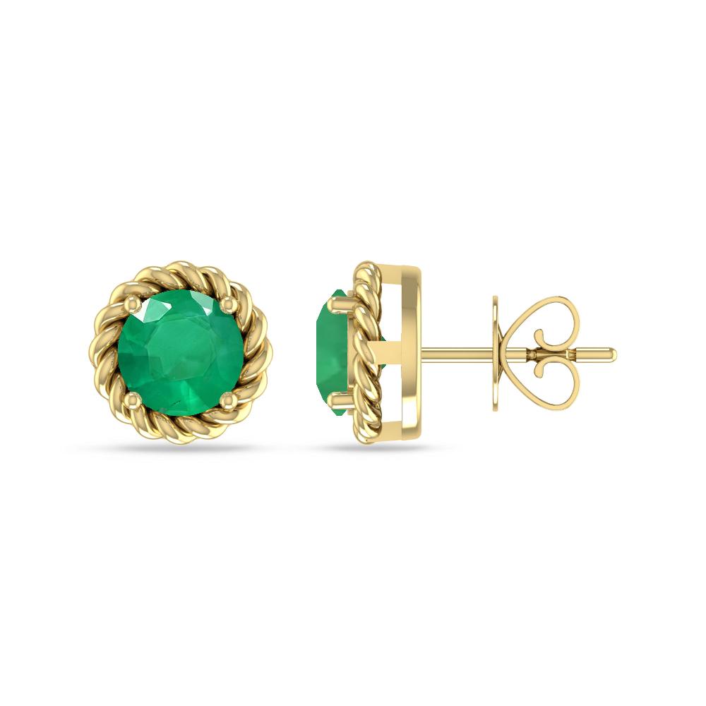 Yellow Gold - Emerald