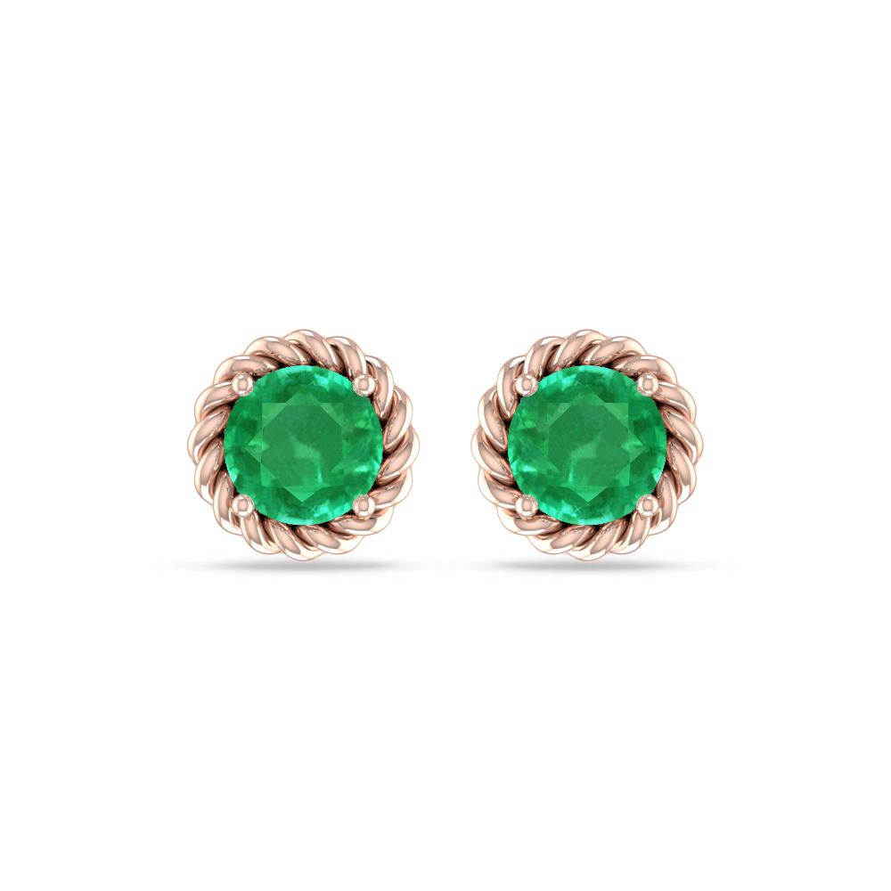 Rose Gold - Emerald