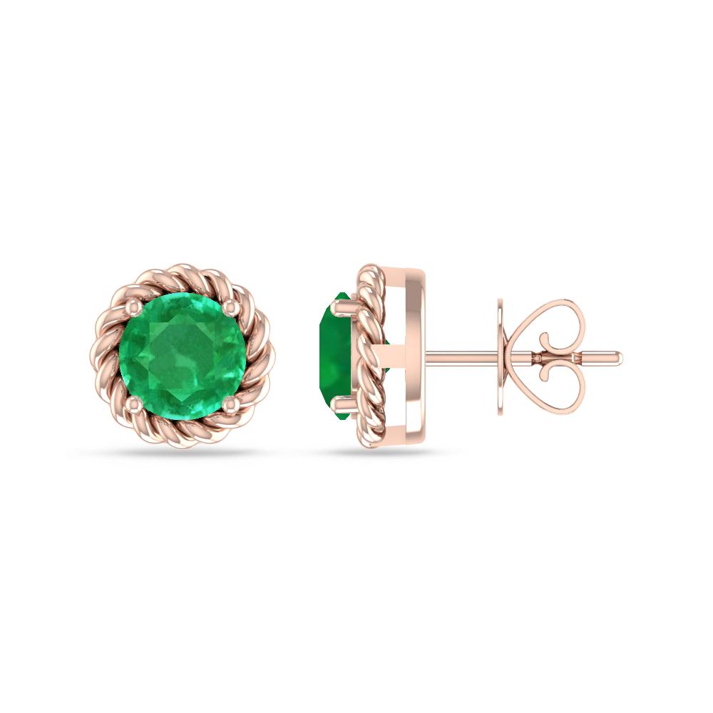 Rose Gold - Emerald