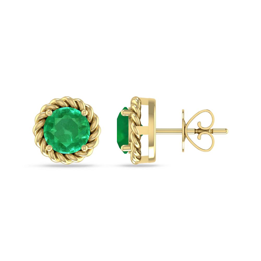 Yellow Gold - Emerald