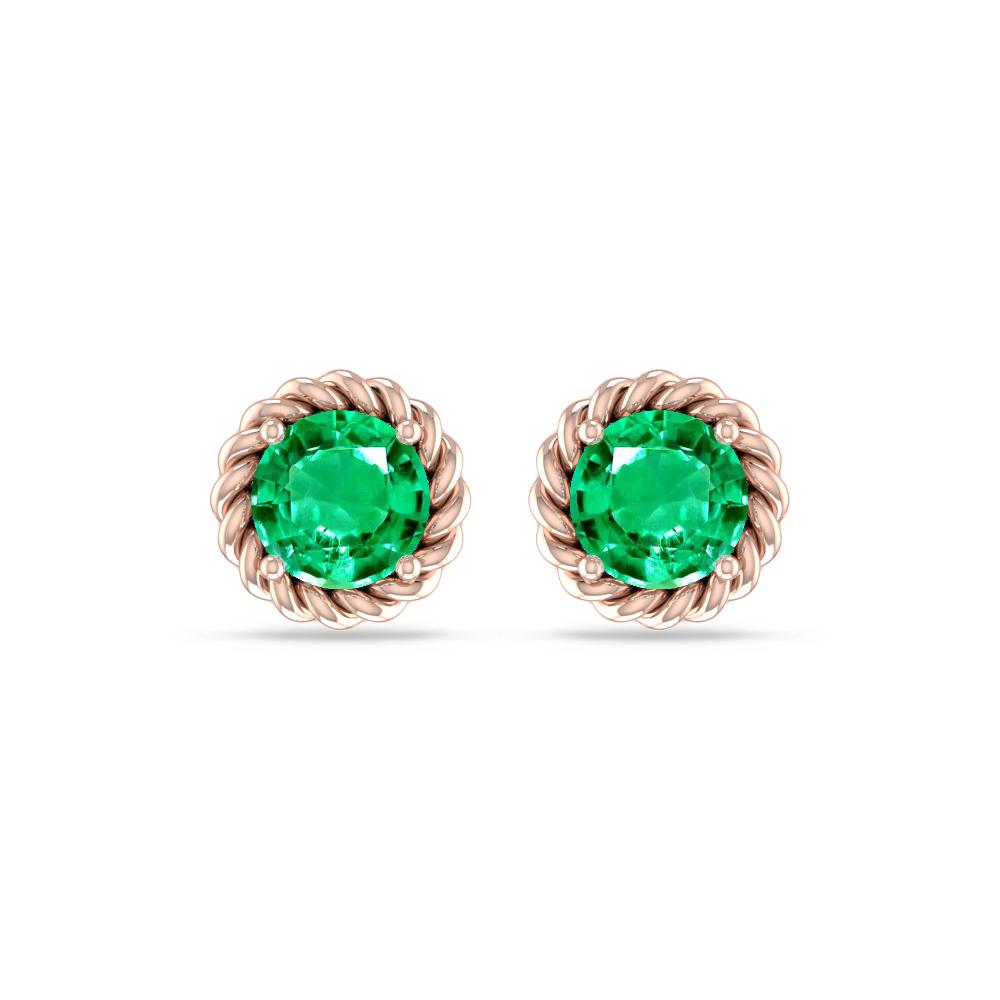 Rose Gold - Emerald