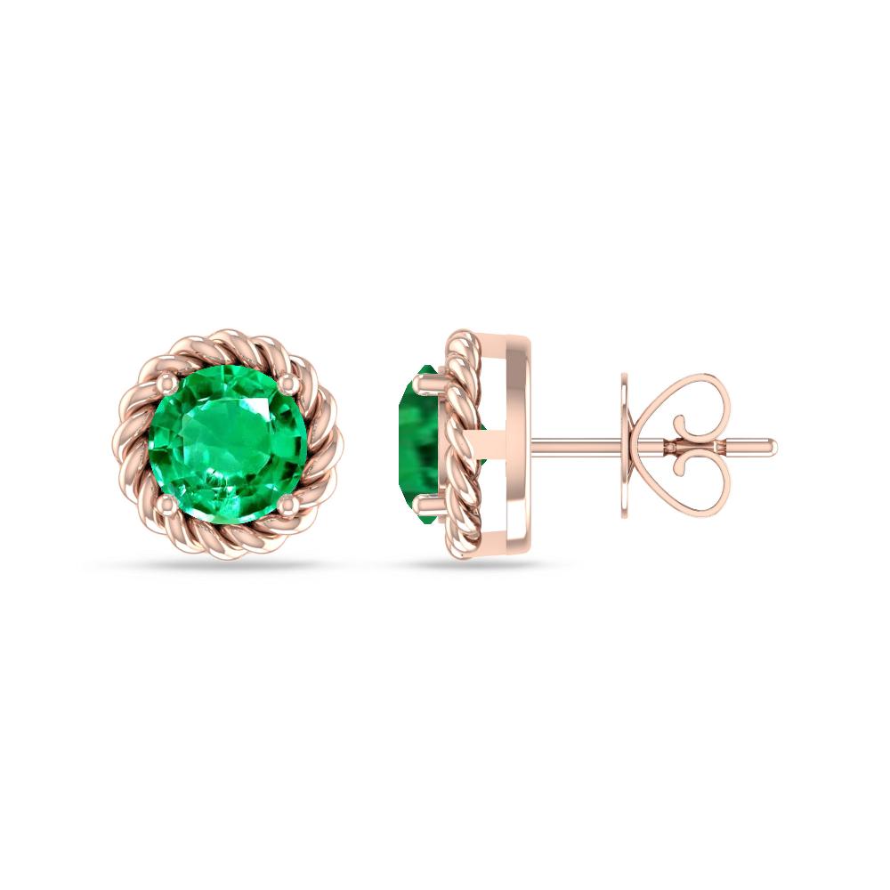Rose Gold - Emerald