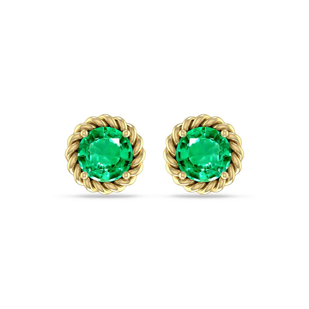 Yellow Gold - Emerald