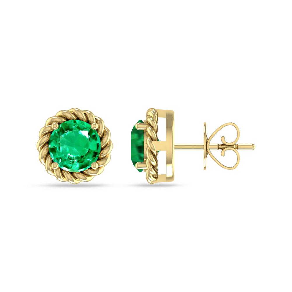 Yellow Gold - Emerald