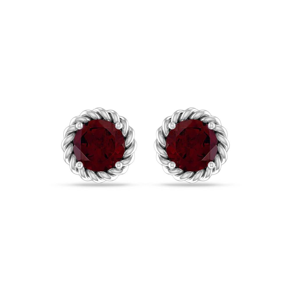 White Gold - Garnet