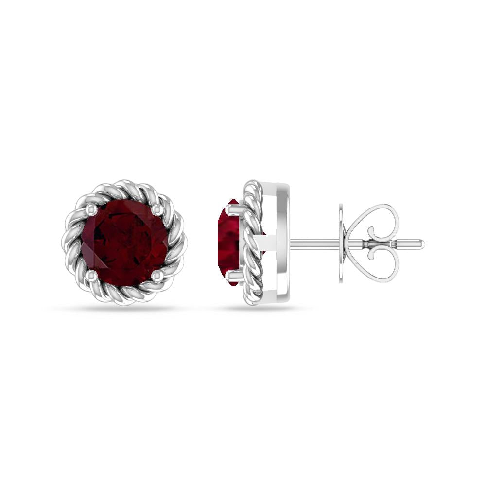 White Gold - Garnet