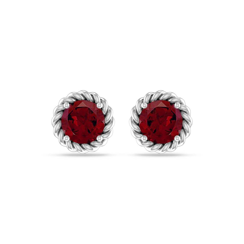 White Gold - Garnet