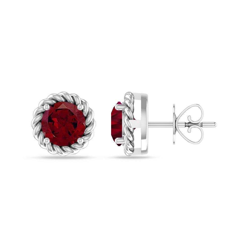 White Gold - Garnet