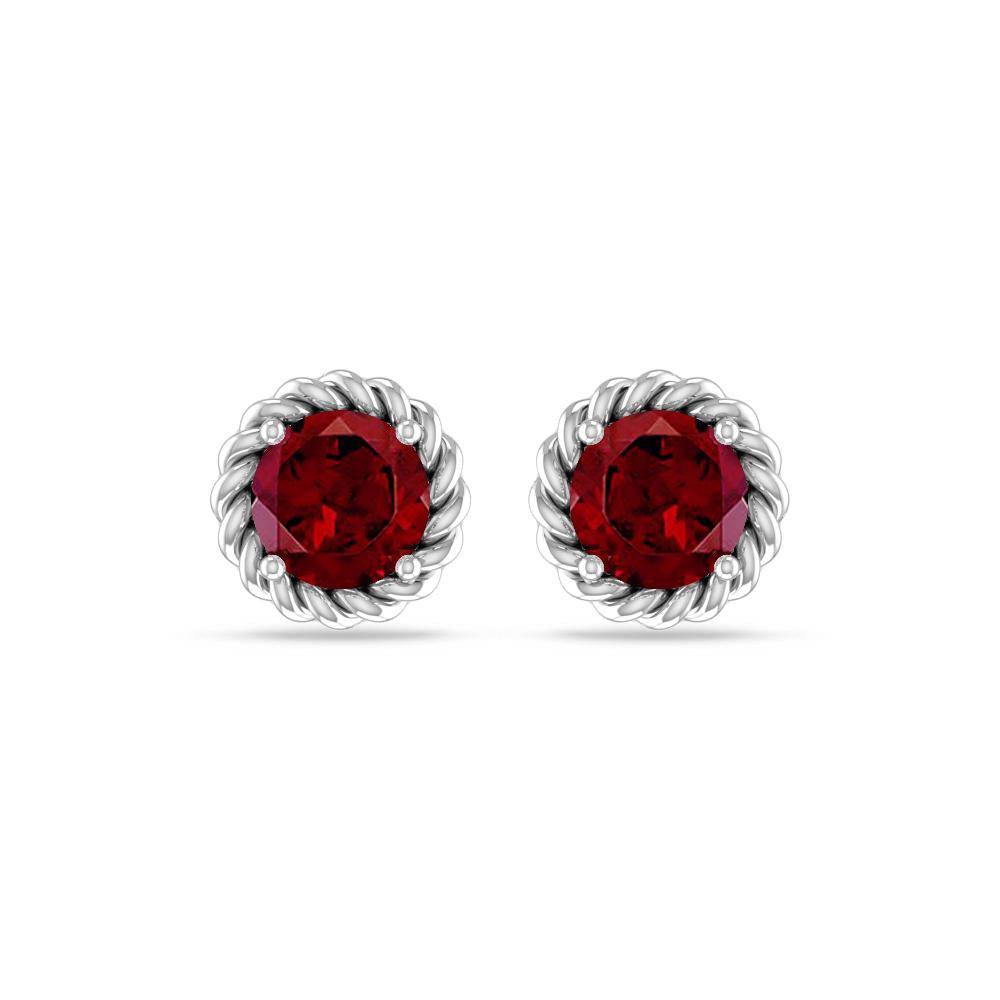 White Gold - Garnet