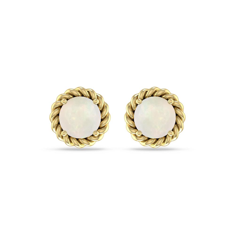 Yellow Gold - Opal