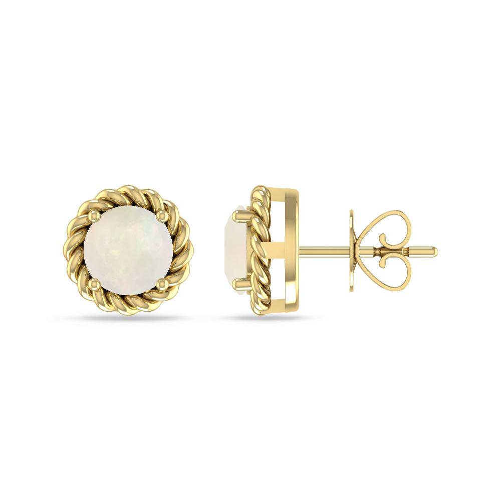 Yellow Gold - Opal