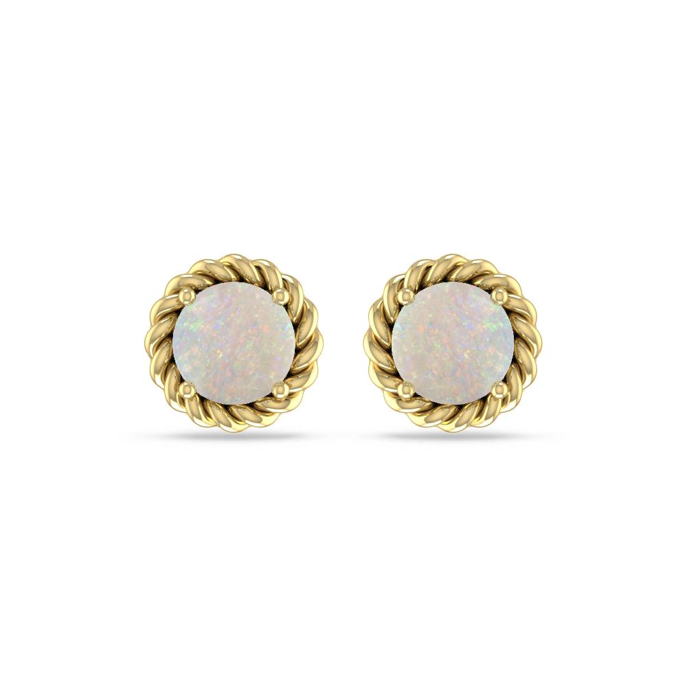 Yellow Gold - Opal