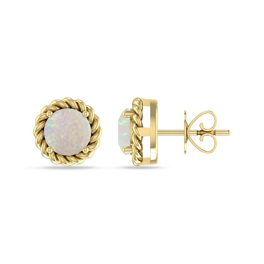 Yellow Gold - Opal