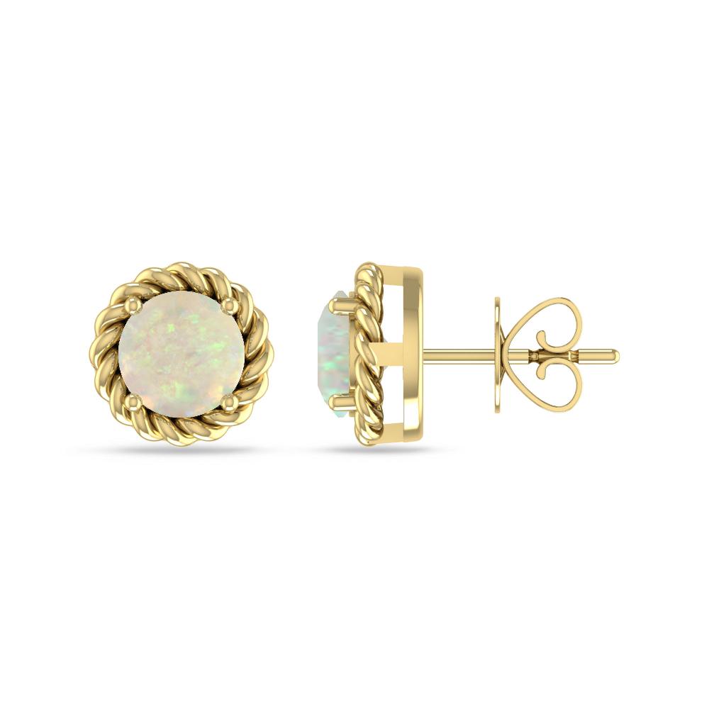 Yellow Gold - Opal