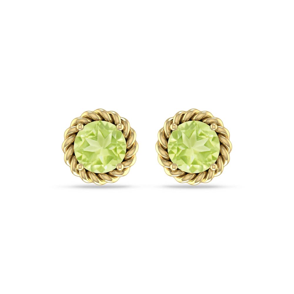Yellow Gold - Peridot