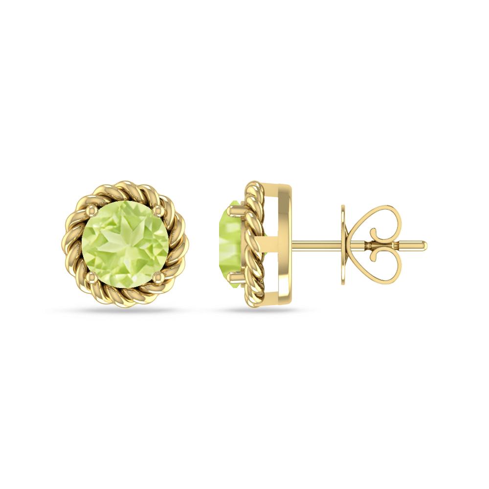Yellow Gold - Peridot