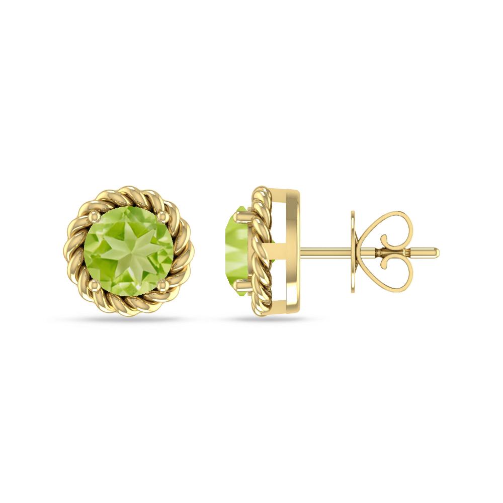 Yellow Gold - Peridot
