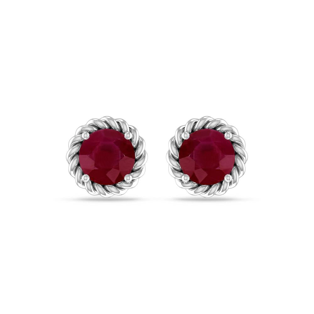 White Gold - Ruby