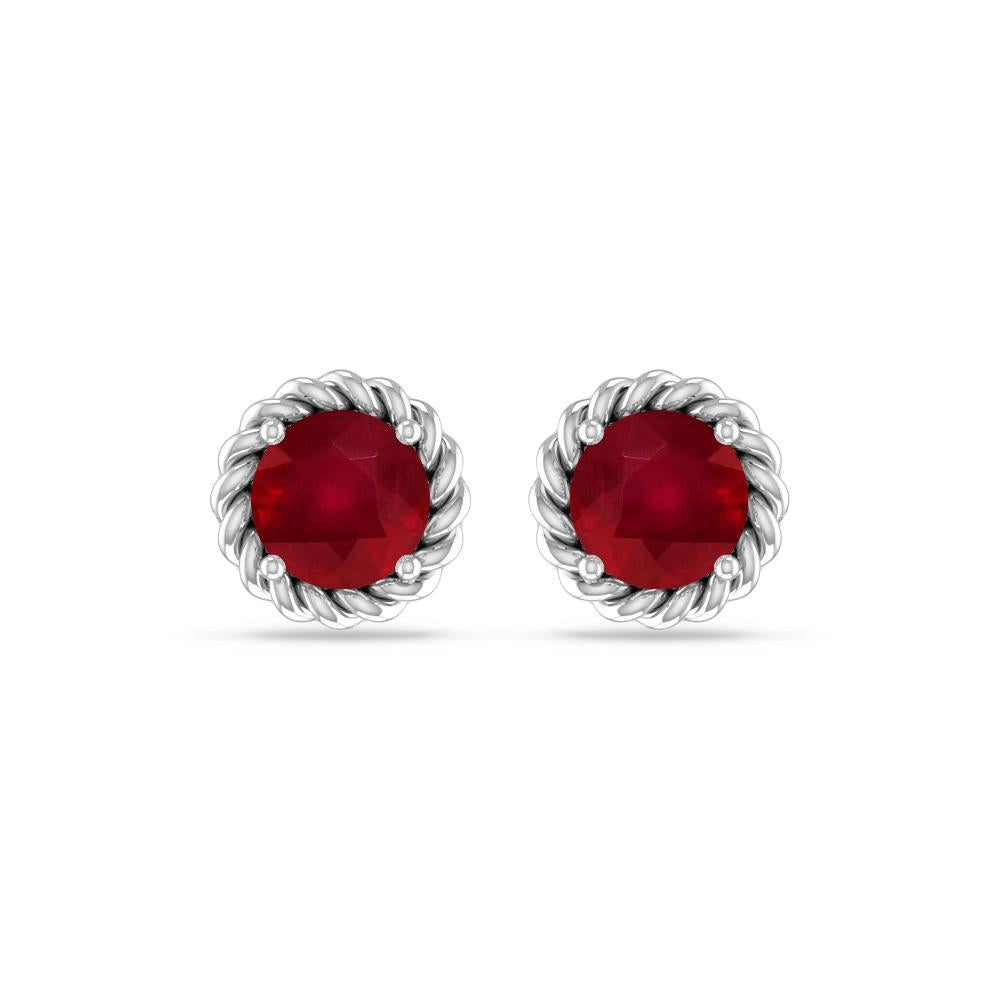 White Gold - Ruby