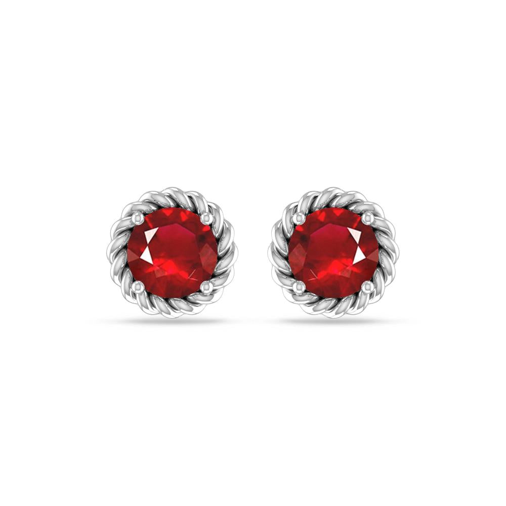 White Gold - Ruby