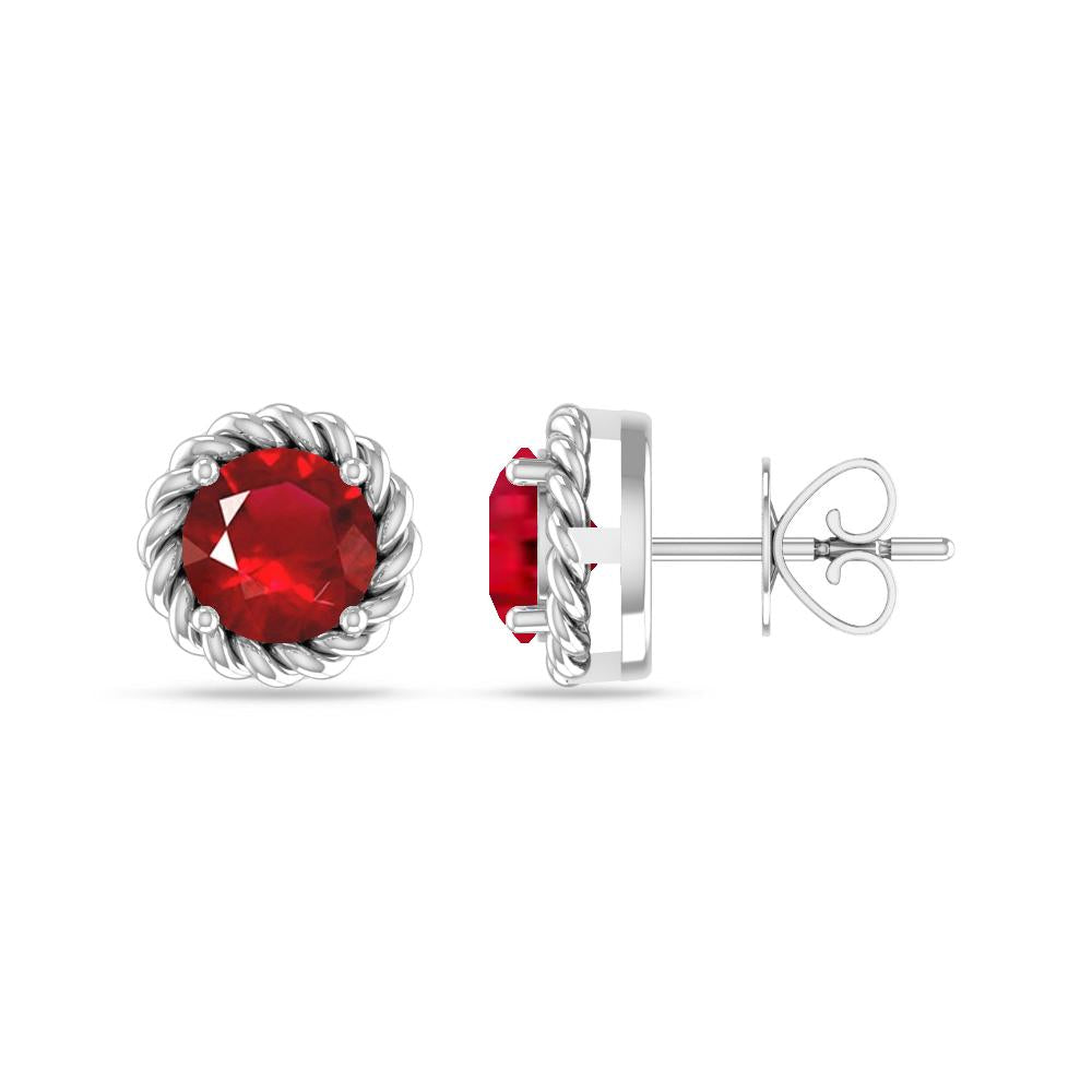 White Gold - Ruby