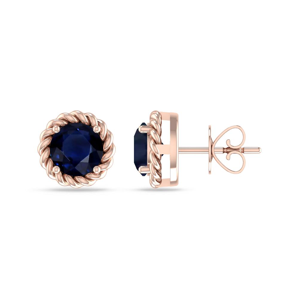 Rose Gold - Sapphire