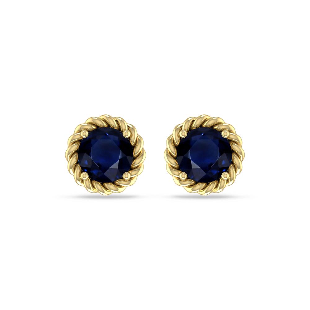 Yellow Gold - Sapphire
