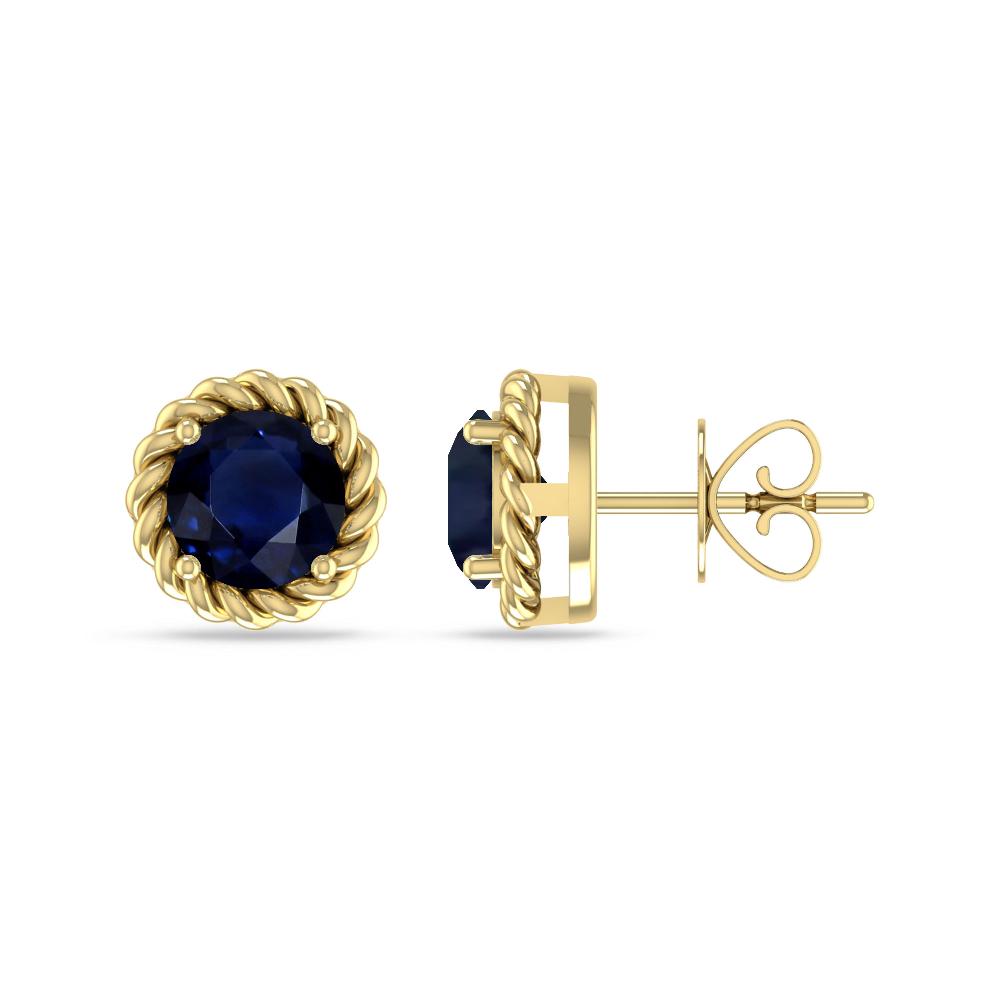Yellow Gold - Sapphire