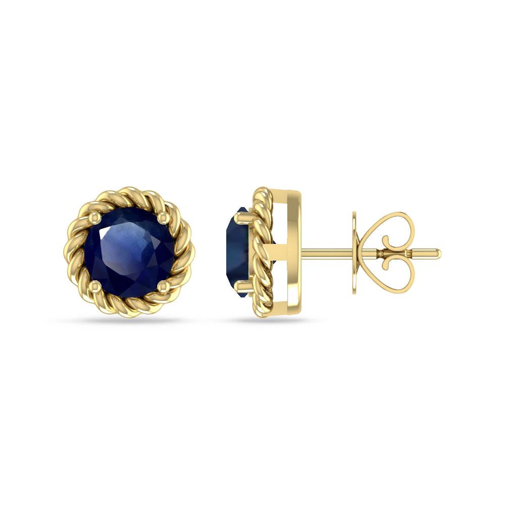 Yellow Gold - Sapphire