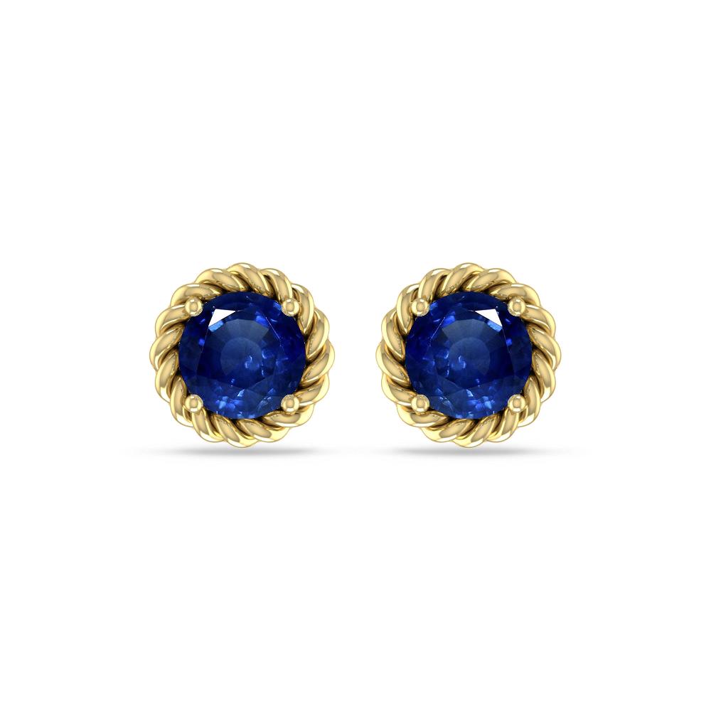Yellow Gold - Sapphire