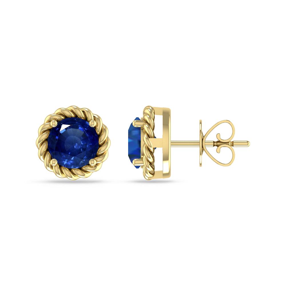 Yellow Gold - Sapphire