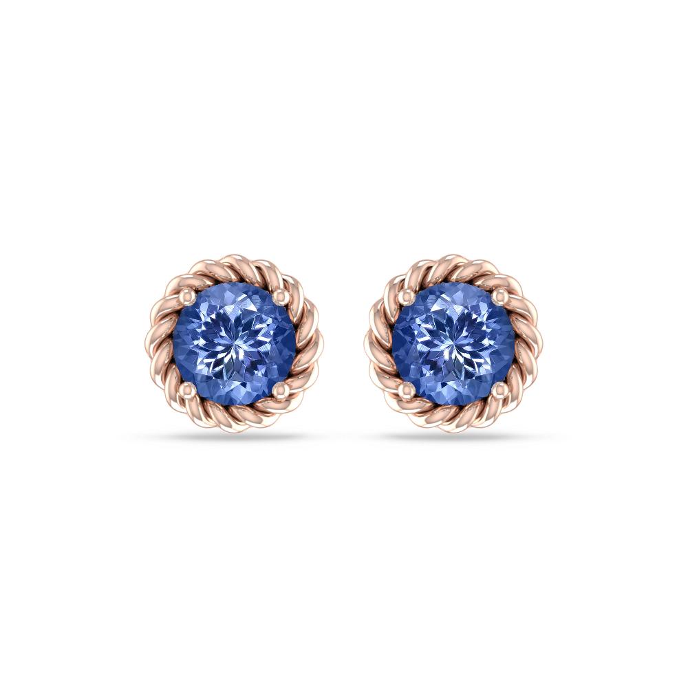 Rose Gold - Tanzanite