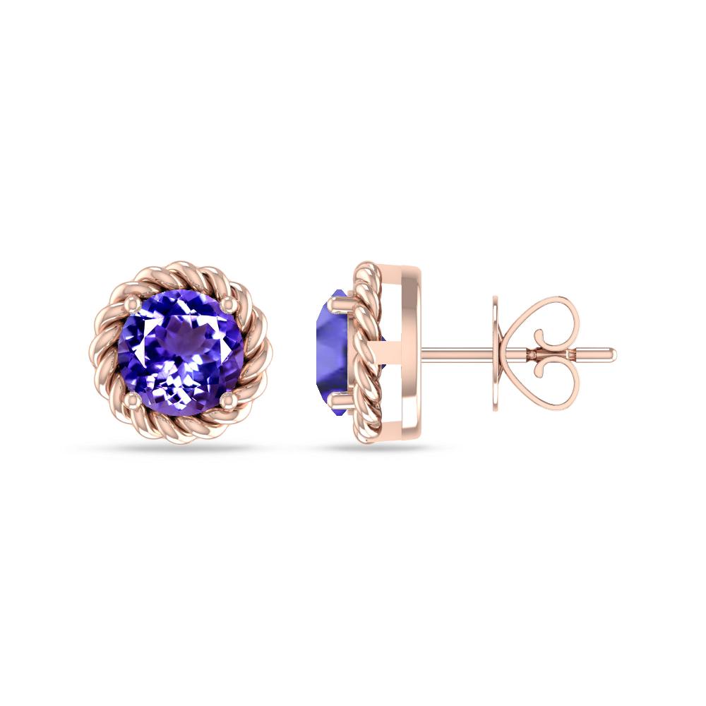 Rose Gold - Tanzanite