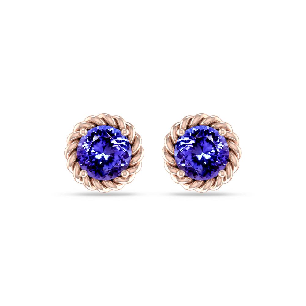 Rose Gold - Tanzanite