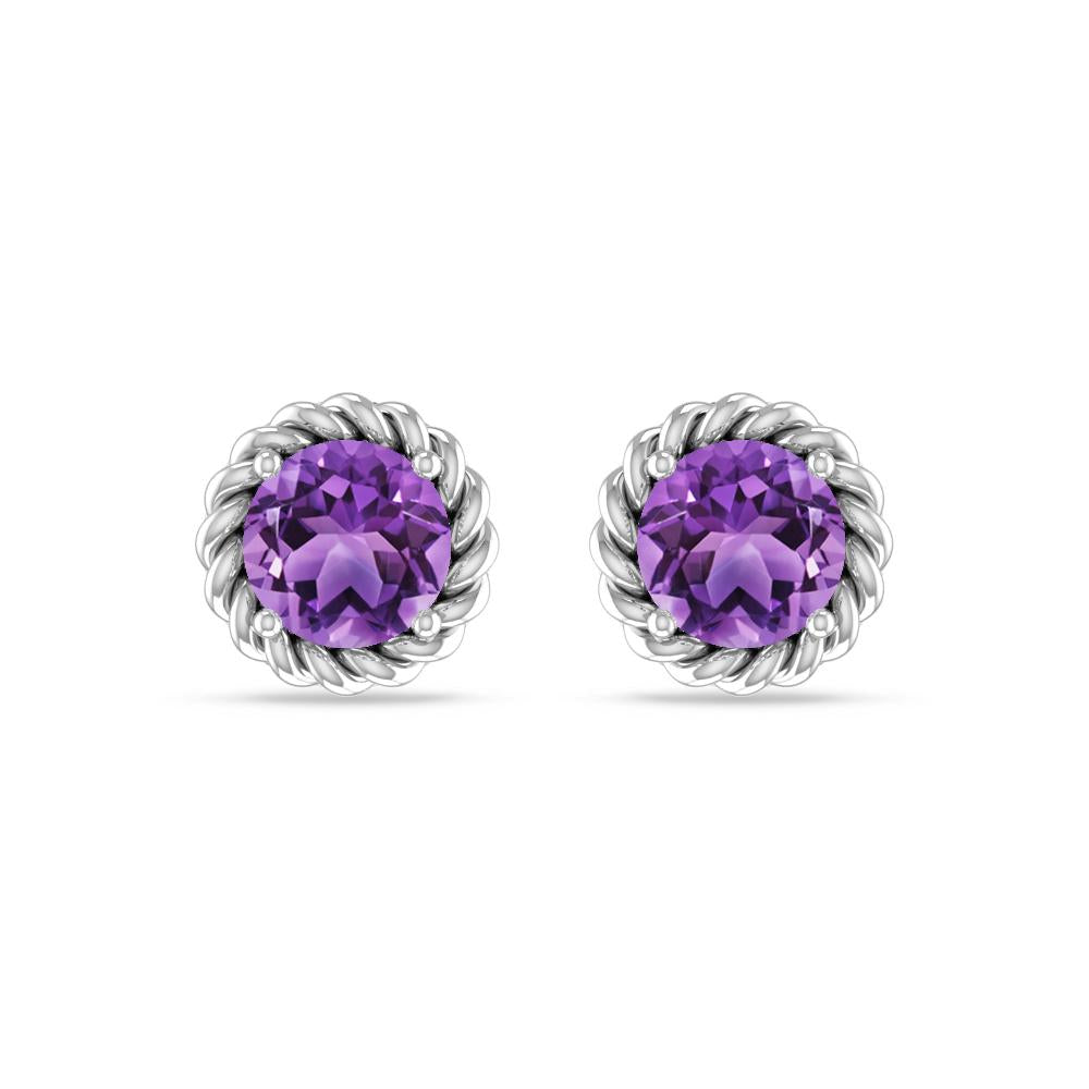 White Gold - Amethyst